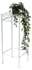 DanDiBo Blumenhocker Weiß Metall Eckig 50 cm Blumenständer Produktbild-Vorschau 7