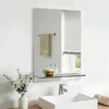 S'AFIELINA Miroir de salle de bain avec étagère 60 × 45 × Voir les images du produit 11