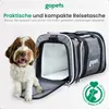 Gopets Tragetasche Hund & Katze – Reisetasche – geeignet Produktbild-Vorschau 6