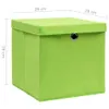 vidaXL Boîtes de rangement avec couvercles 10 pcs. 28x28x28 Voir les images du produit 5