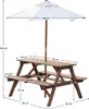 Kondela Gartenmöbel-Set Pady für Kinder aus Holz - braun / Produktbild-Vorschau 5