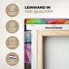 MuchoWow® - Leinwandbilder - Regenschirme - Malerei - Kunst Produktbild-Vorschau 3