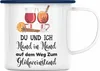 Trendation - Glühwein Emaille Tasse Lustig Spruch Produktbild-Vorschau 1
