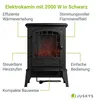 Juskys Elektrokamin 2000 W – Flammeneffekt & Heizfunktion, Produktbild-Vorschau 2