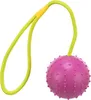 TRIXIE Ball am Seil, robustes Hundespielzeug aus Gummi, Ø Produktbild-Vorschau 1