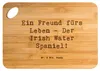 Mr. & Mrs. Panda brotbrett Spruch Irish Water Spaniel Produktbild-Vorschau 1