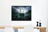 MuchoWow® Poster Kleine Insel im Fjord mit dunklen Wolken Produktbild-Vorschau 5