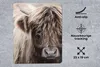 MuchoWow® Mauspad Mousepad Schottischer Highlander - Tier - Produktbild-Vorschau 2