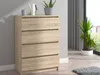 Roe Furniture | Kommode 60 cm - Sonoma - 4 Schubladen - Produktbild-Vorschau 3