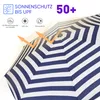 Sekey Sonnenschirme Ø200 cm Balkonschirm Gartenschirm Produktbild-Vorschau 5
