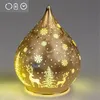 LED Deko-Tropfen 21 cm Frosty-Gold mit Timer 6h/18h Produktbild-Vorschau 7