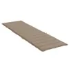 vidaXL Sonnenliegen-Auflage Taupe 200x50x3 cm Oxford-Gewebe Produktbild-Vorschau 4