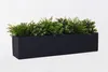 VIVANNO Blumenkasten Fiberglas FLOBO Kasten, Anthrazit matt Produktbild-Vorschau 2