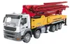 Huina Metall-Betonmischer-Baufahrzeug mit Pumpe 1:18 Produktbild-Vorschau 2