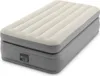 An inflatable mattress with an integrated electric pump. Produktbild-Vorschau