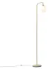 Skandinavische Stehleuchte Beige mit Weißem Glas Wisp Produktbild-Vorschau 4