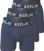 Replay Trunk BOXER Style 01/C Basic Cuff Logo im 3er Pack Produktbild-Vorschau 4