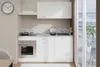 Armoire haute avec 1 porte - blanc - 60 x 36 x hauteur 58 Voir les images du produit 6