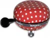 Basil 50396 Ding-Dong Glocke Polka Dot, Ø 80mm, rot/weiß Produktbild-Vorschau 1