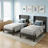 BEALIFE Polsterbett 90x200 cm Einzelbett mit Produktbild-Vorschau 8