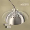 Lampe sur pied ARCUS en acier style rétro, 60W - Nickel mat Voir les images du produit 3