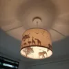 Olucia - SAFARI - Pendelleuchte für Kinderzimmer - Grau Produktbild-Vorschau 9