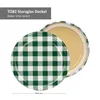 100er Set Sturzglas 230 ml To 82 grün karierter Deckel Produktbild-Vorschau 5