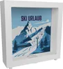 Berglandschaft Skipiste - Ski Urlaub Rahmen Spardose aus Produktbild-Vorschau 1