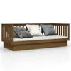Tagesbett Honigbraun 80x200 cm Massivholz Kiefer Produktbild-Vorschau 1