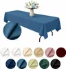 MEBLE ODNOWA, Tischdecke, Matter Samt-Tischdecke, Produktbild-Vorschau 1