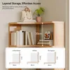 L-förmiges Eck-Bücherregal,5 Etagere Eckregal Produktbild-Vorschau 6