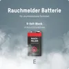 ANSMANN Rauchmelder Alkaline Batterie 9V E-Block, 2 Stück Produktbild-Vorschau 2