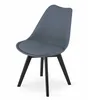 Sedia MARK - grafite / gambe nere x 4 Anteprima dell’immagine prodotto 8
