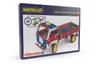 A box for a Merkur metal construction set, showing a model truck built from the set. Produktbild-Vorschau