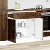 vidaXL Küchenunterschrank Porto Räuchereiche Holzwerkstoff Produktbild-Vorschau 3