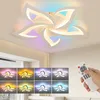 50W Blumenform LED Deckenleuchte mit RGB Farbwechsel Lamp, Produktbild-Vorschau 3