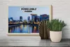 Holzschild Städte Düsseldorf Medienhafen Baukunst 30x20cm Produktbild-Vorschau 4