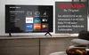 A SHARP Roku TV is displayed on a stand, with marketing text and the SHARP logo to the right. Produktbild-Vorschau