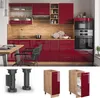 Apothekerschrank Vicco Fame-Line Bordeaux Hochglanz 30 cm , Produktbild-Vorschau 5