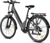 A studio shot of a black electric bicycle against a white background. Produktbild-Vorschau