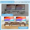 Fleau Home Verstellbarer Monitorständer – Laptopständer – Produktbild-Vorschau 4
