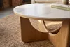 riess-ambiente Runder Couchtisch ENSO 80cm weiß natur Produktbild-Vorschau 5