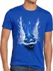 style3 Blauer Panzer T-Shirt Herren kart videospiel konsole Produktbild-Vorschau 1