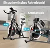 Hop-Sport Indoor Cycling Bike Fahrrad HS-045IC Rot - Produktbild-Vorschau 4