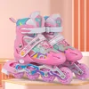 Rollschuhe Kinder verstellbar, mit Leuchtenden Rädern Produktbild-Vorschau 7