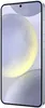 A silver smartphone with a light purple and yellow abstract wallpaper displayed on its screen, shown from a side angle. Podgląd zdjęcia produktu