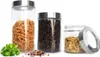 3 nádoby na potraviny s kovovým víkem 1,4 l, 1,2 l, 0,8 l Náhled obrázku produktu 1