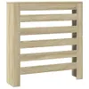 vidaXL Panele grzejnikowe dąb sonoma 78x20x82 cm materiał Podgląd zdjęcia produktu 1