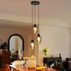 ZMH Lampada a sospensione nera a 3 fiamme - Lampada a Anteprima dell’immagine prodotto 3