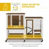 Jaula para conejos de madera - Jaula para roedores - Vista previa de la imagen del producto 3